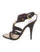 Giuseppe Zanotti Patent Leather T-Strap Sandals
