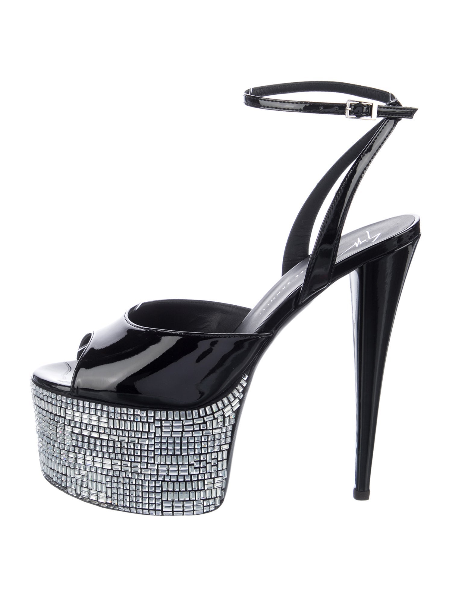Giuseppe Zanotti Patent Leather Sandals