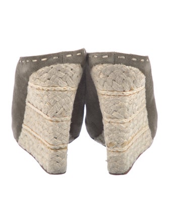 Giuseppe Zanotti Suede Braided Accents Mules