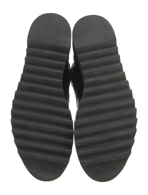 Giuseppe Zanotti Patent Leather Combat Boots