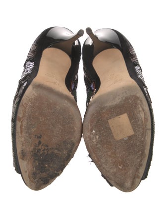 Giuseppe Zanotti Sequins Patterned Pumps