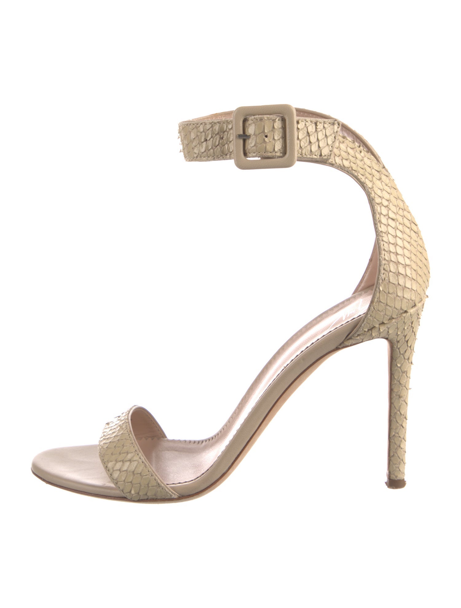 Giuseppe Zanotti Snakeskin Sandals
