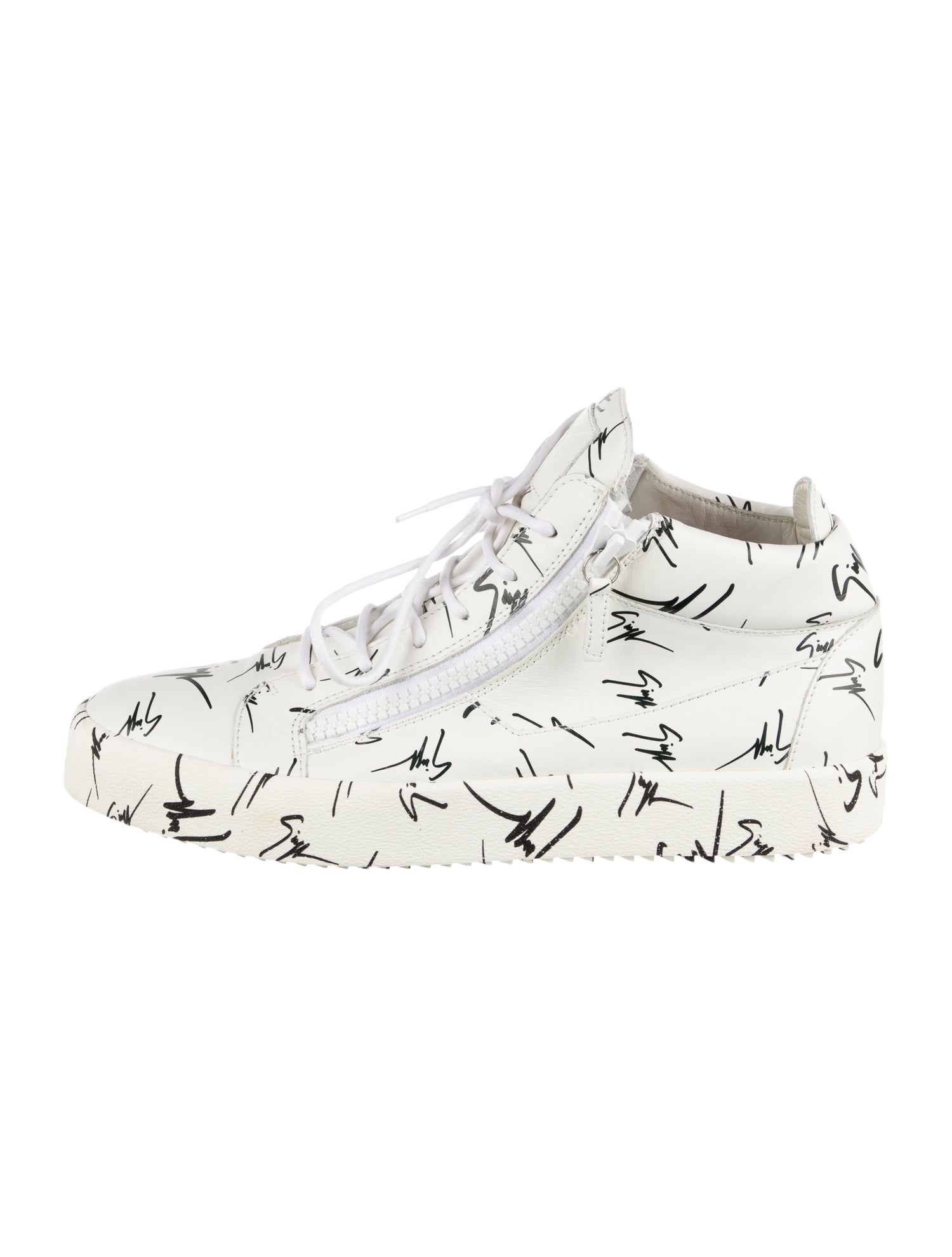 Giuseppe Zanotti Leather Printed Sneakers