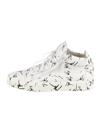Giuseppe Zanotti Leather Printed Sneakers