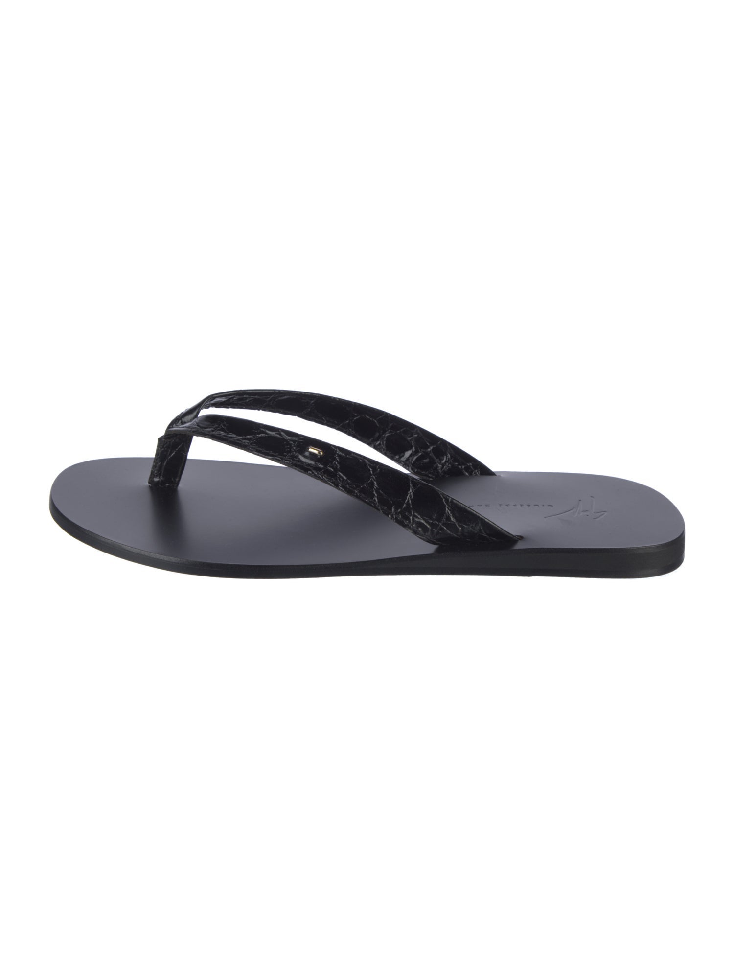 Giuseppe Zanotti Leather Flip Flops