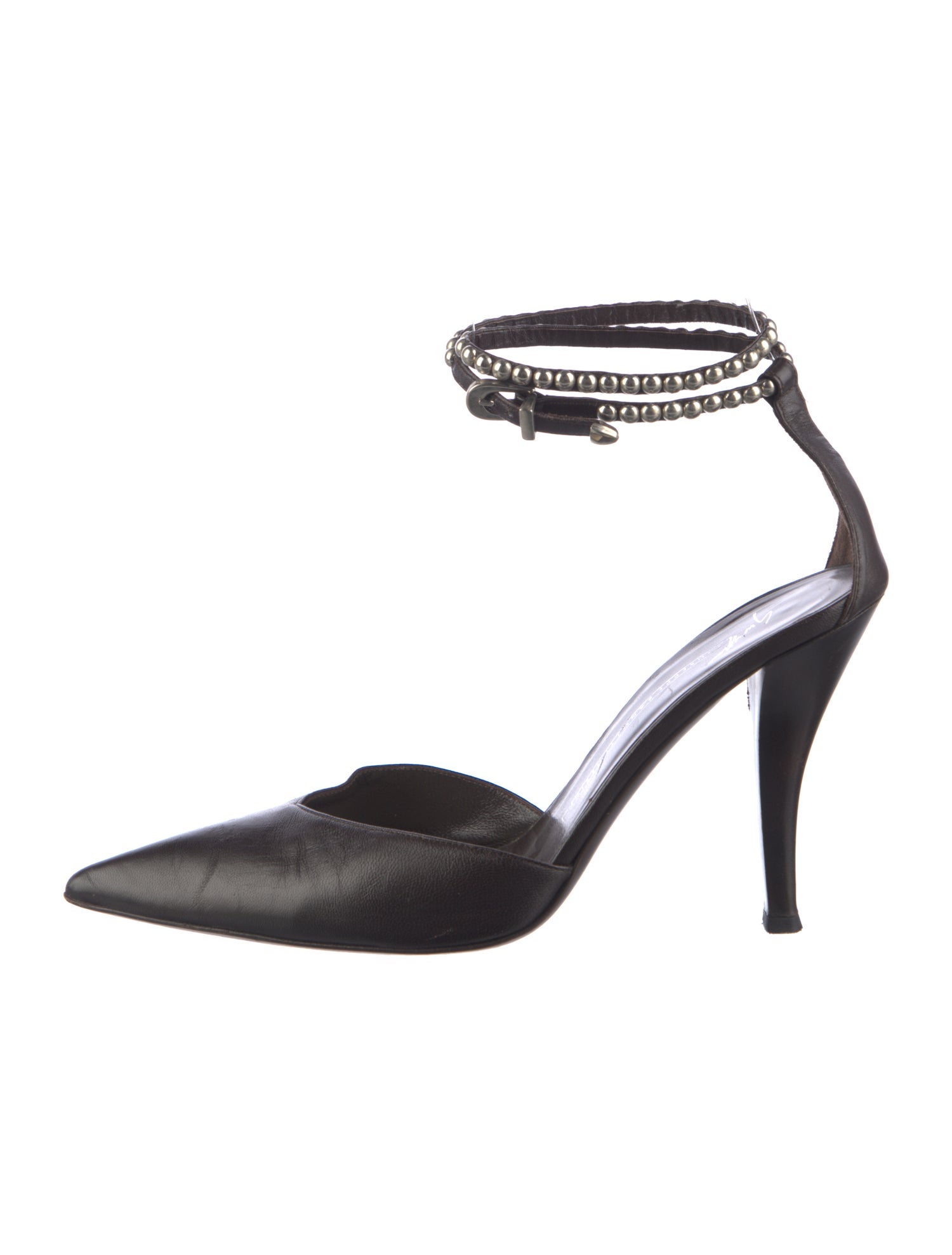 Giuseppe Zanotti Leather D'Orsay Pumps