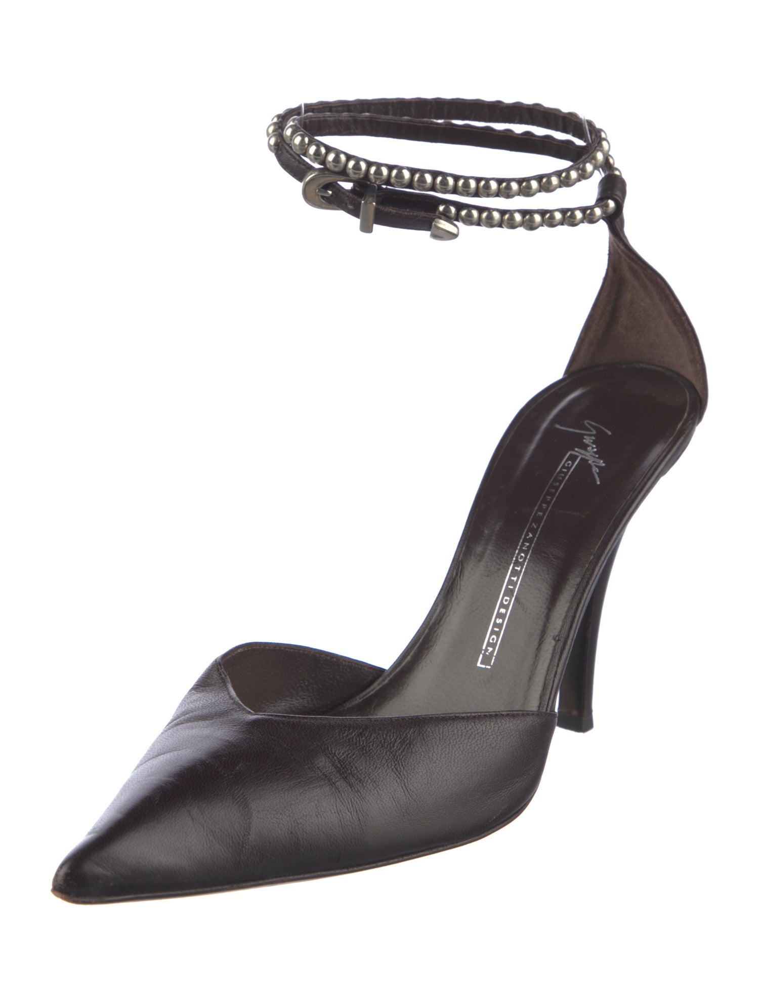 Giuseppe Zanotti Leather D'Orsay Pumps