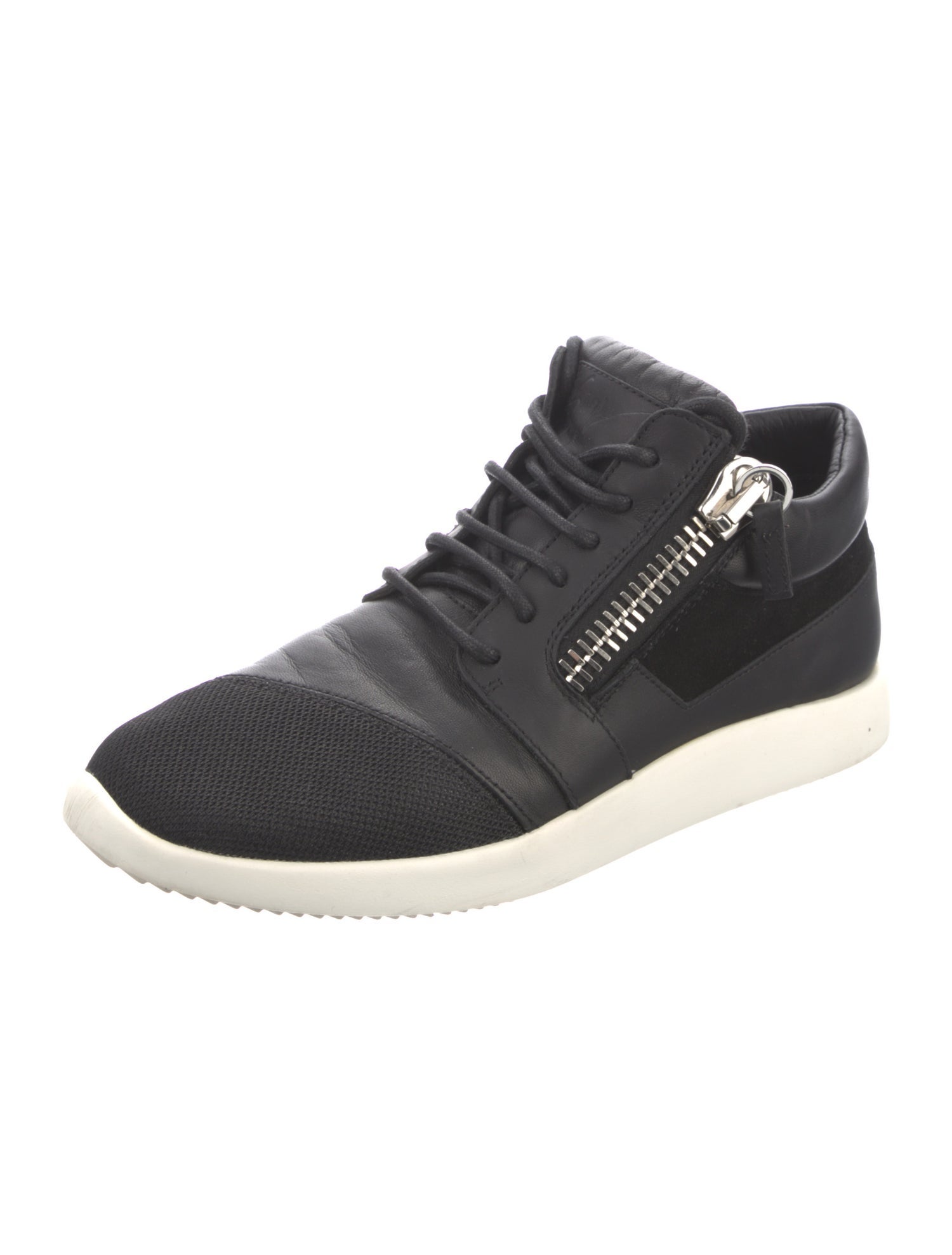 Giuseppe Zanotti Leather Printed Athletic Sneakers