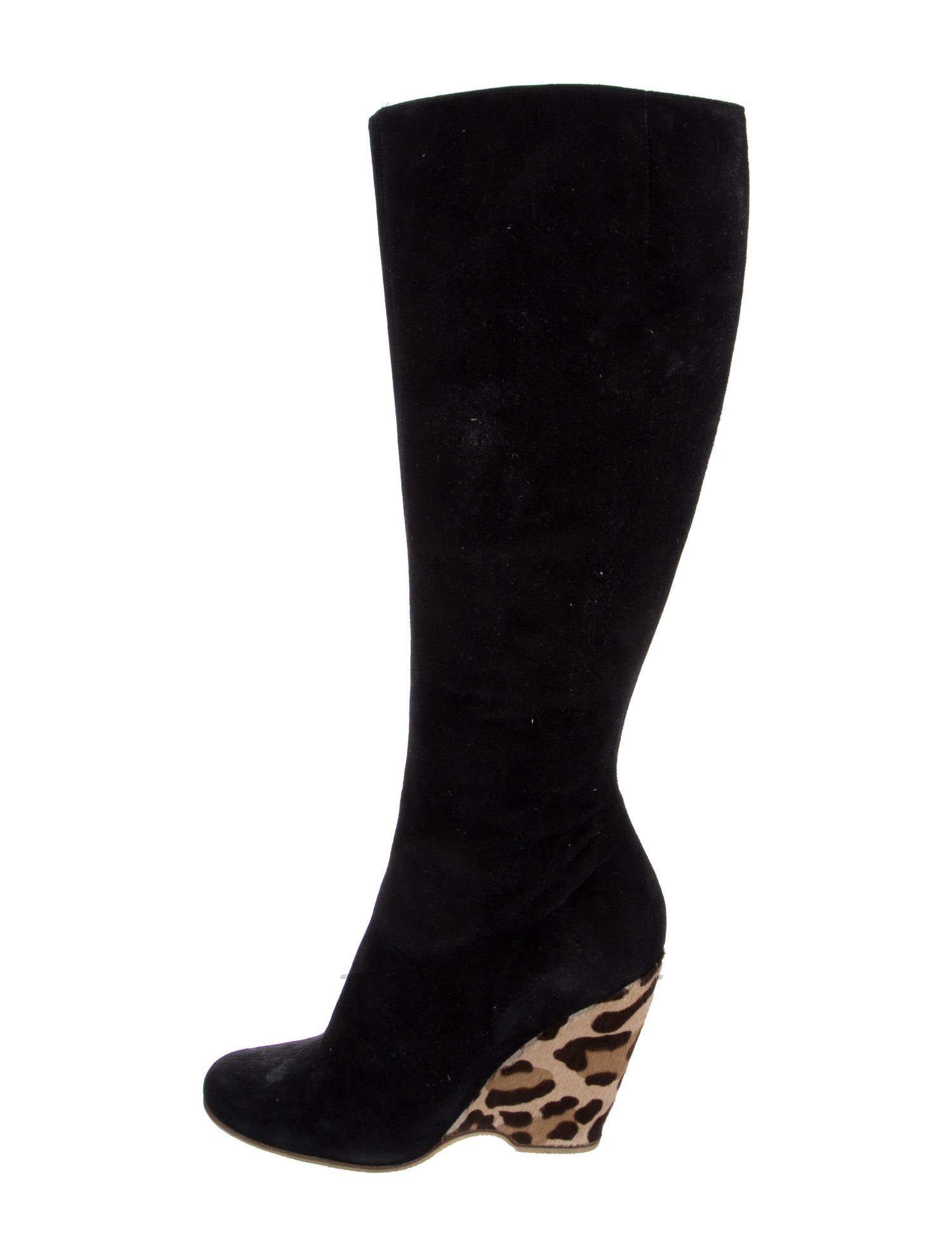 Giuseppe Zanotti Suede Printed Boots