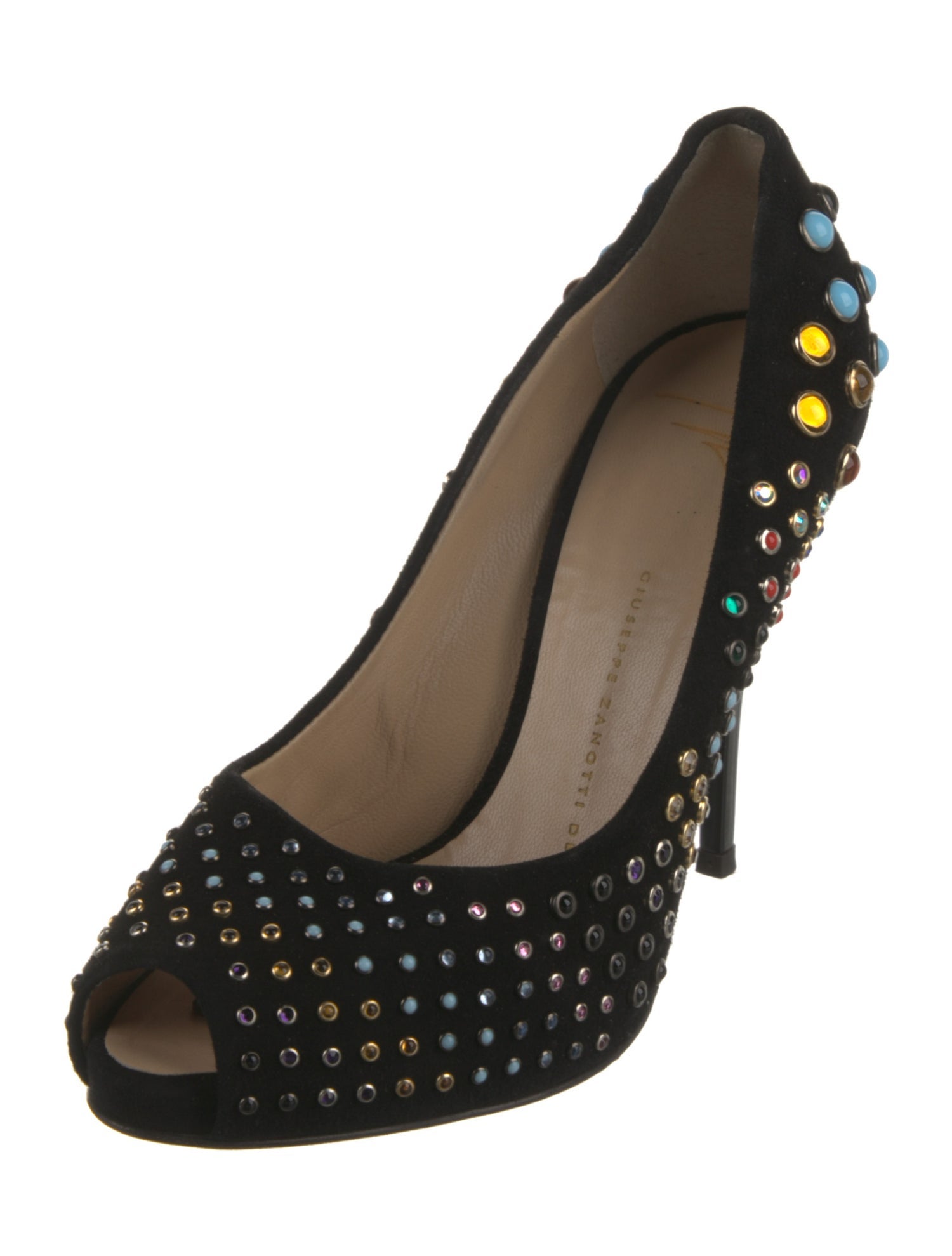 Giuseppe Zanotti Suede Patterned Pumps