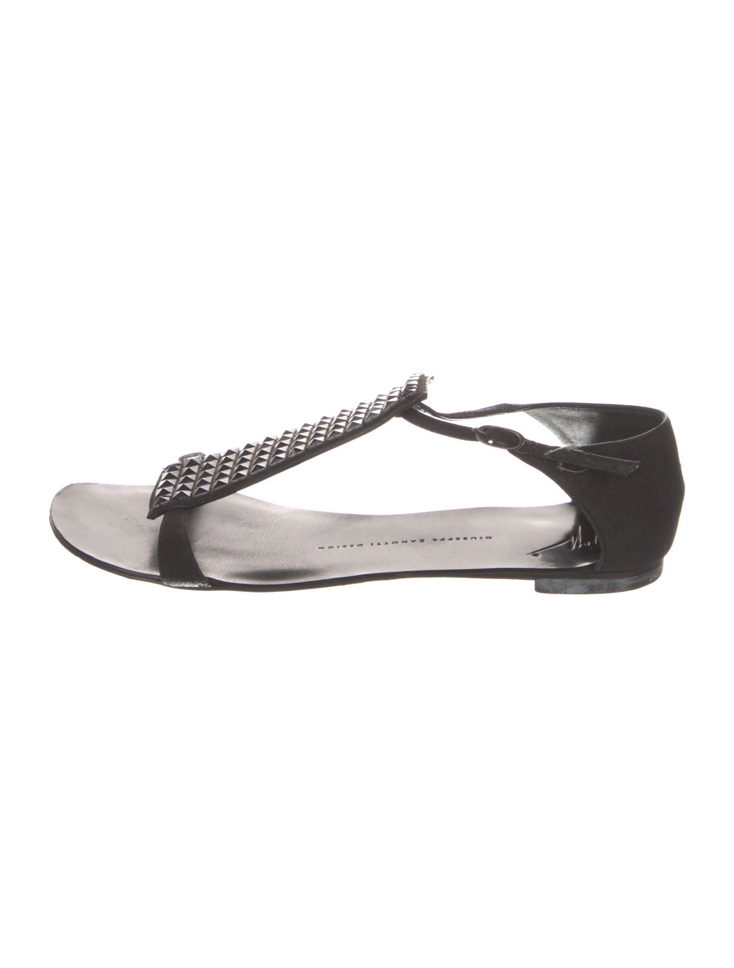 Giuseppe Zanotti Leather T-Strap Sandals