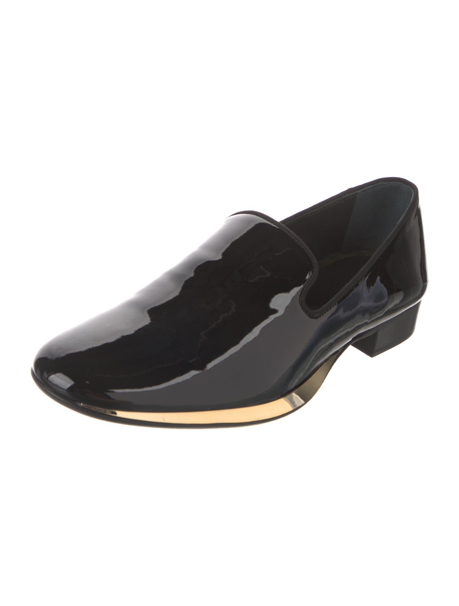 Giuseppe Zanotti Patent Leather Dress Loafers