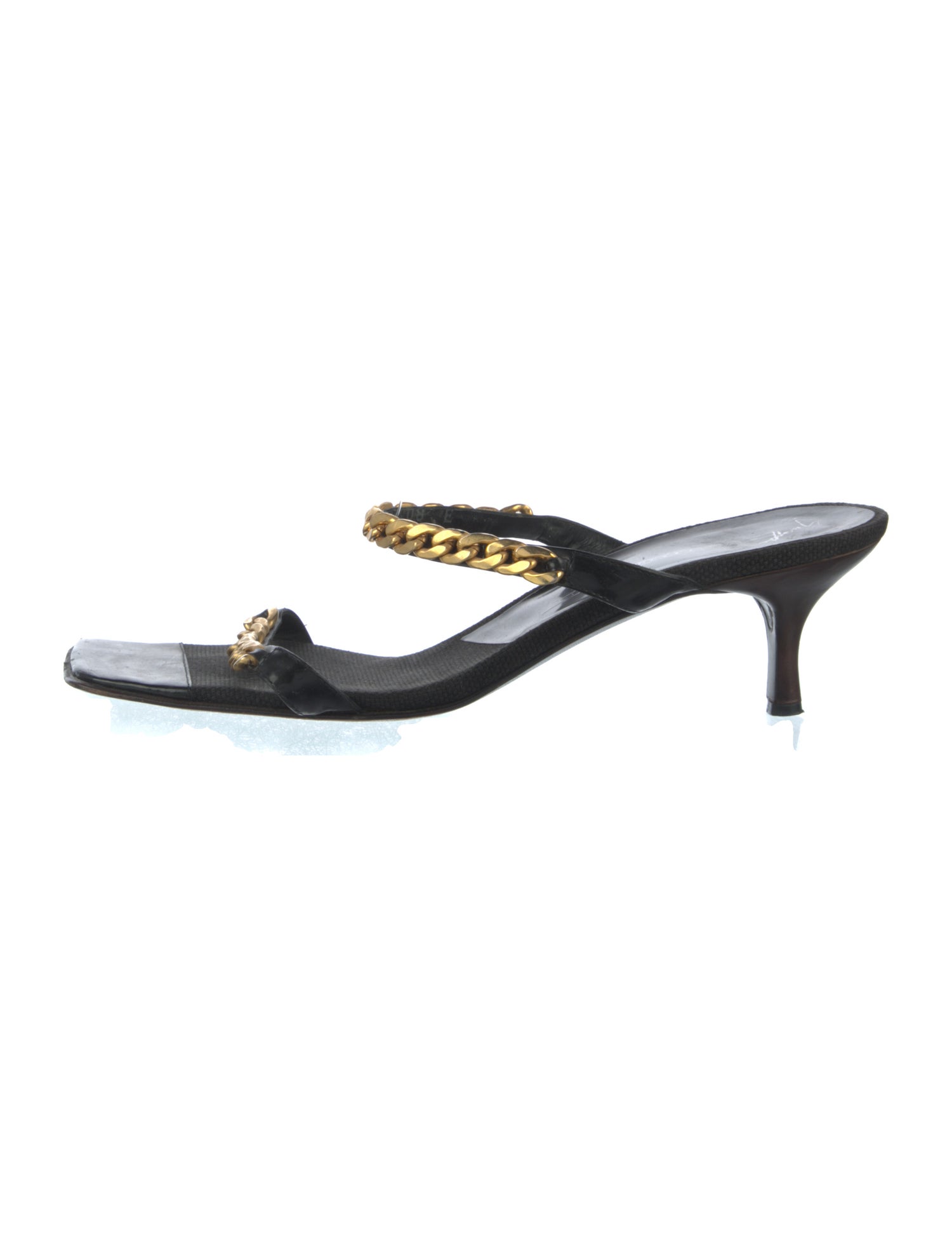 Giuseppe Zanotti Leather Slides