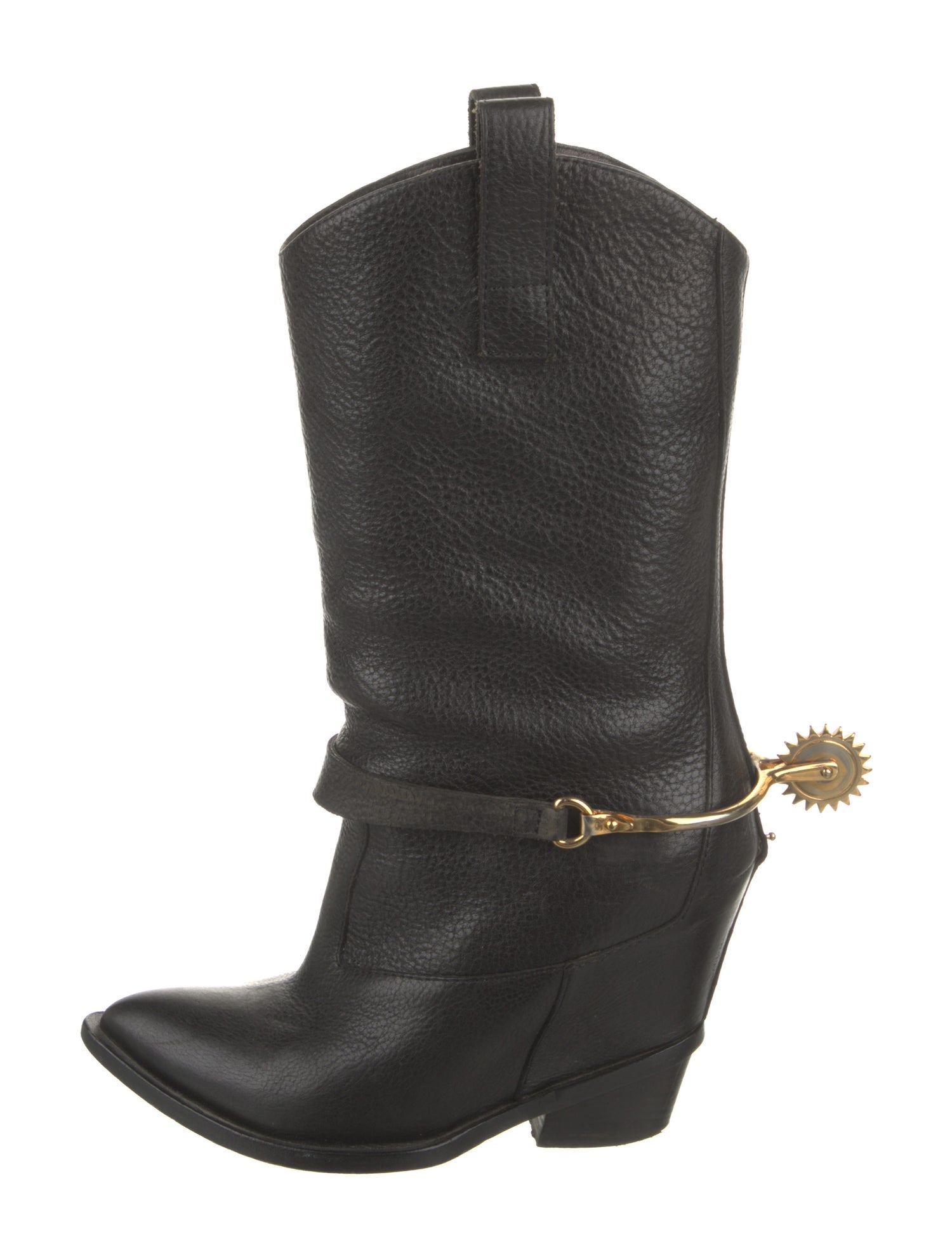 Giuseppe Zanotti Leather Western Boots
