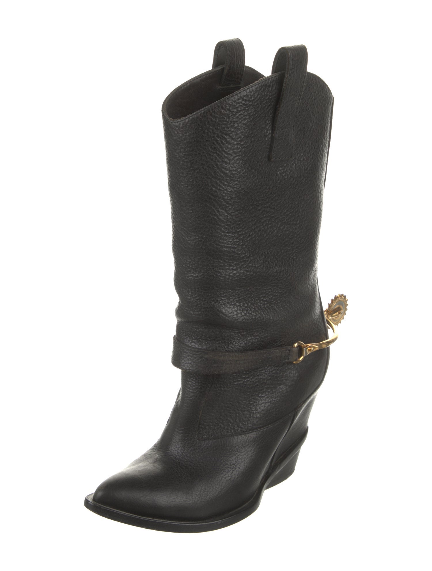 Giuseppe Zanotti Leather Western Boots