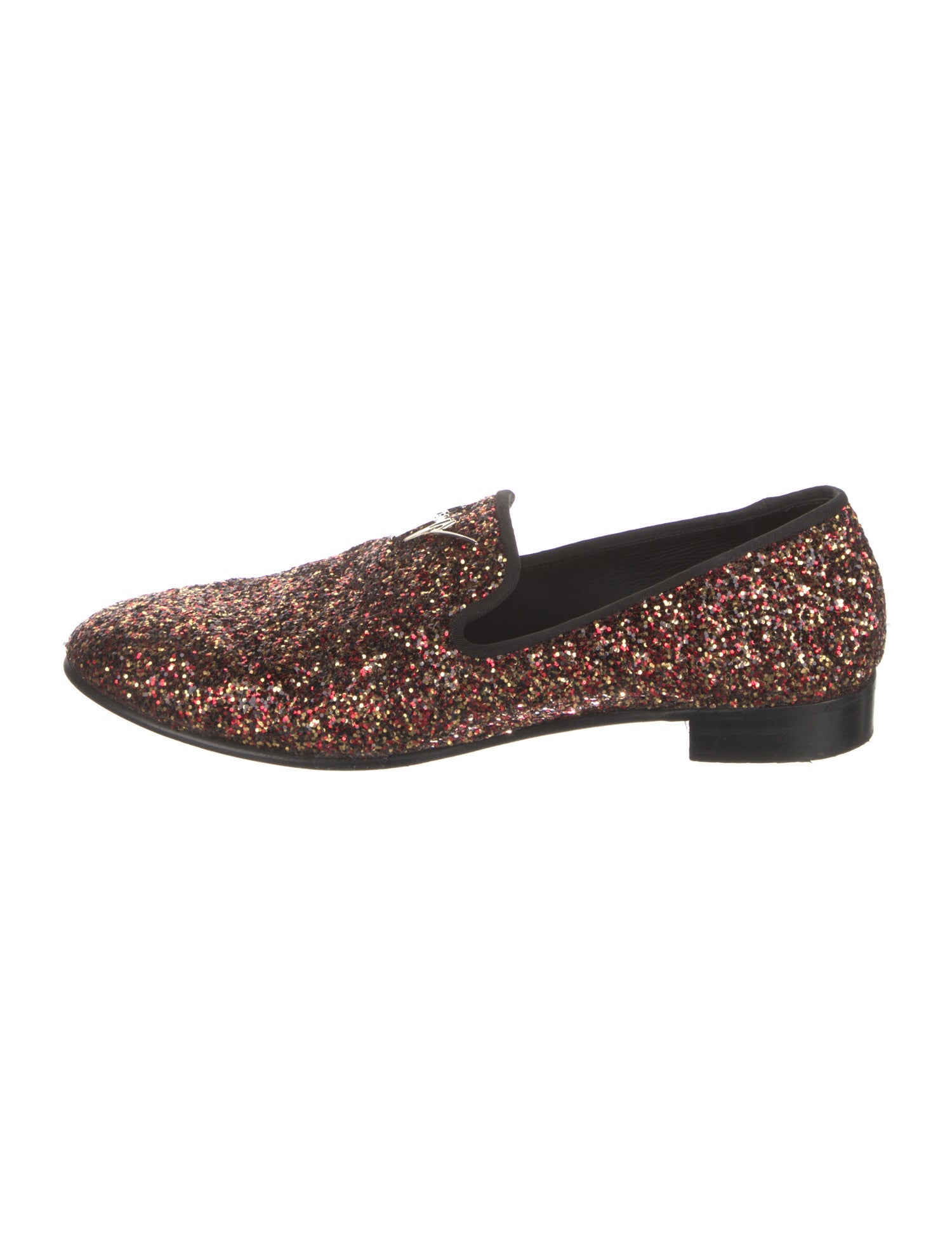 Giuseppe Zanotti Glitter Glitter Accents Loafers