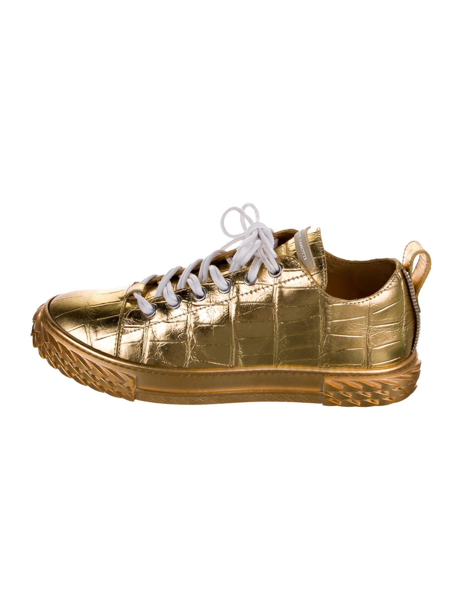 Giuseppe Zanotti Embossed Leather Sneakers