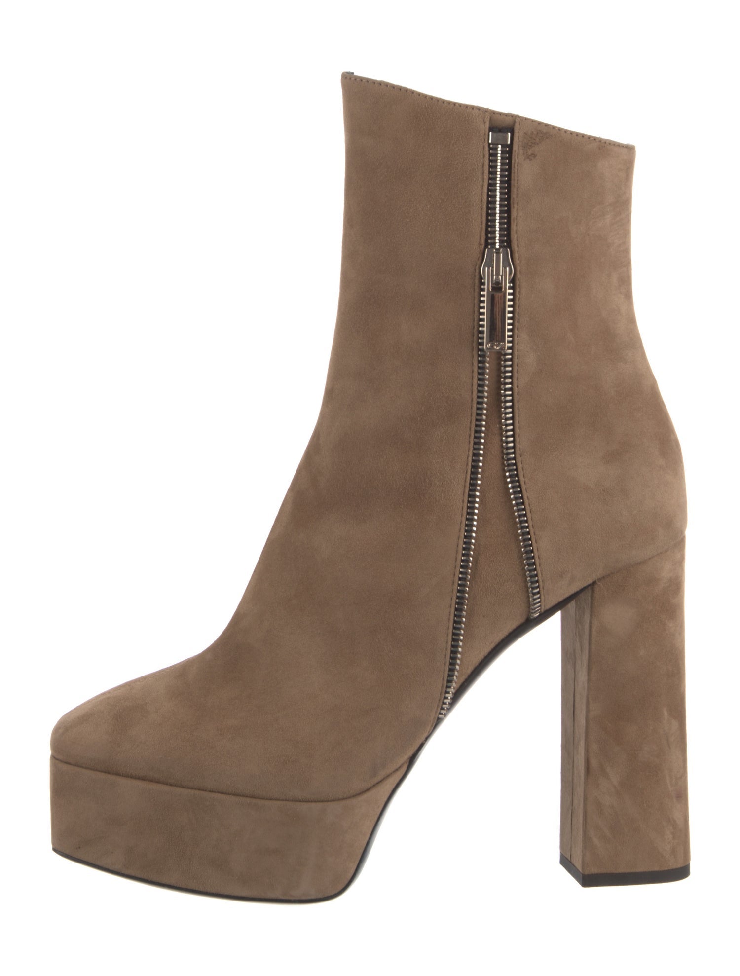 Giuseppe Zanotti Suede Boots - Neutrals Boots, Shoes - GIU134398