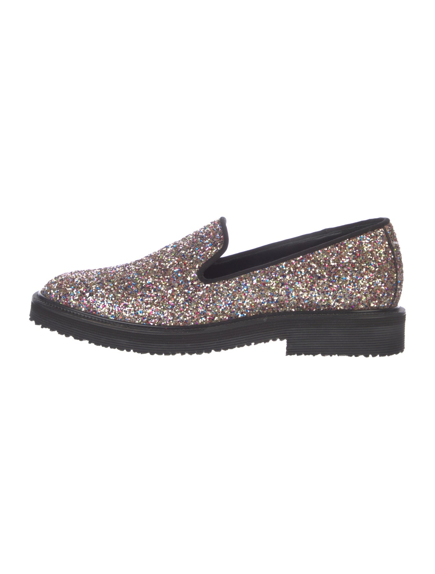 Giuseppe Zanotti Glitter Dress Loafers