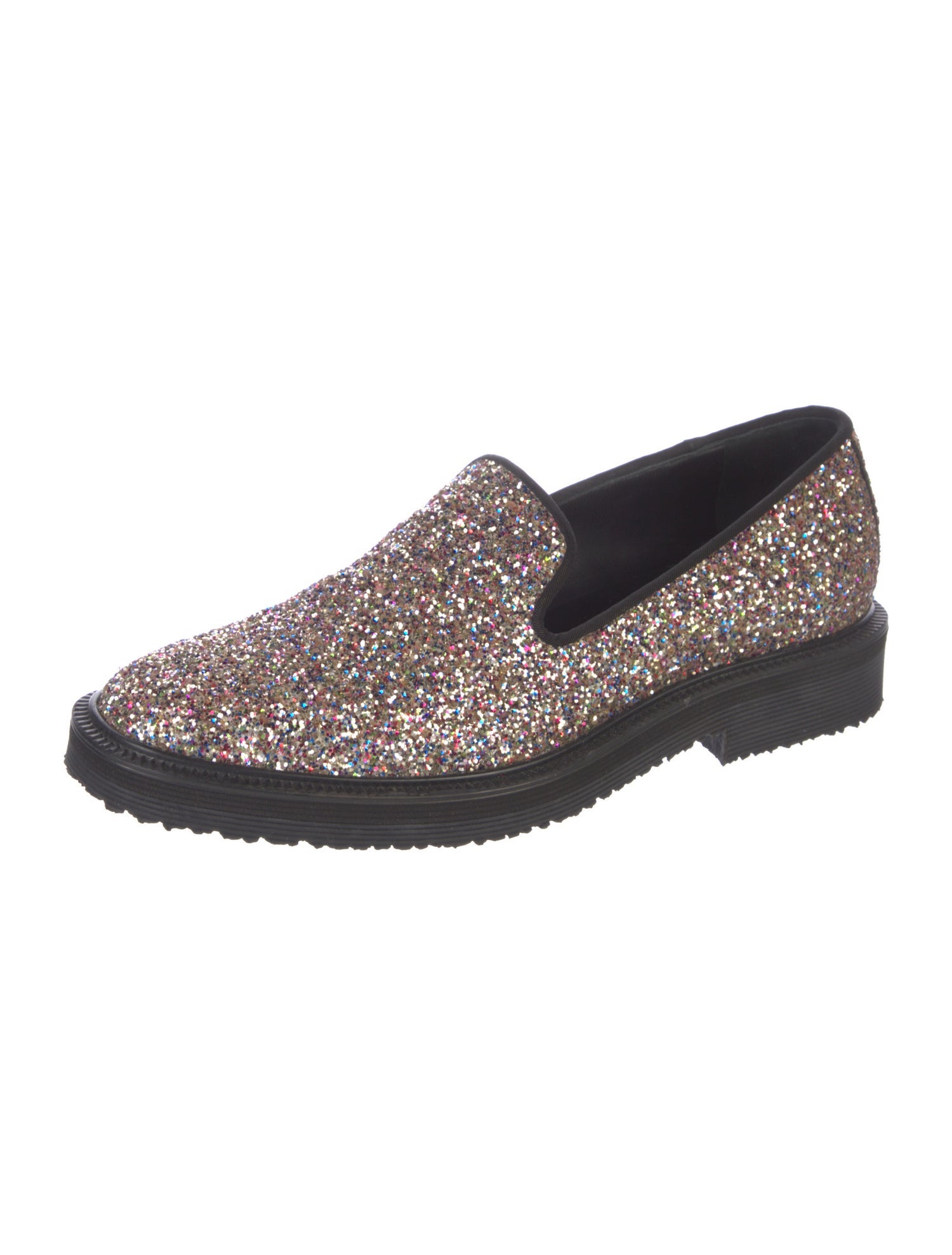 Giuseppe Zanotti Glitter Dress Loafers