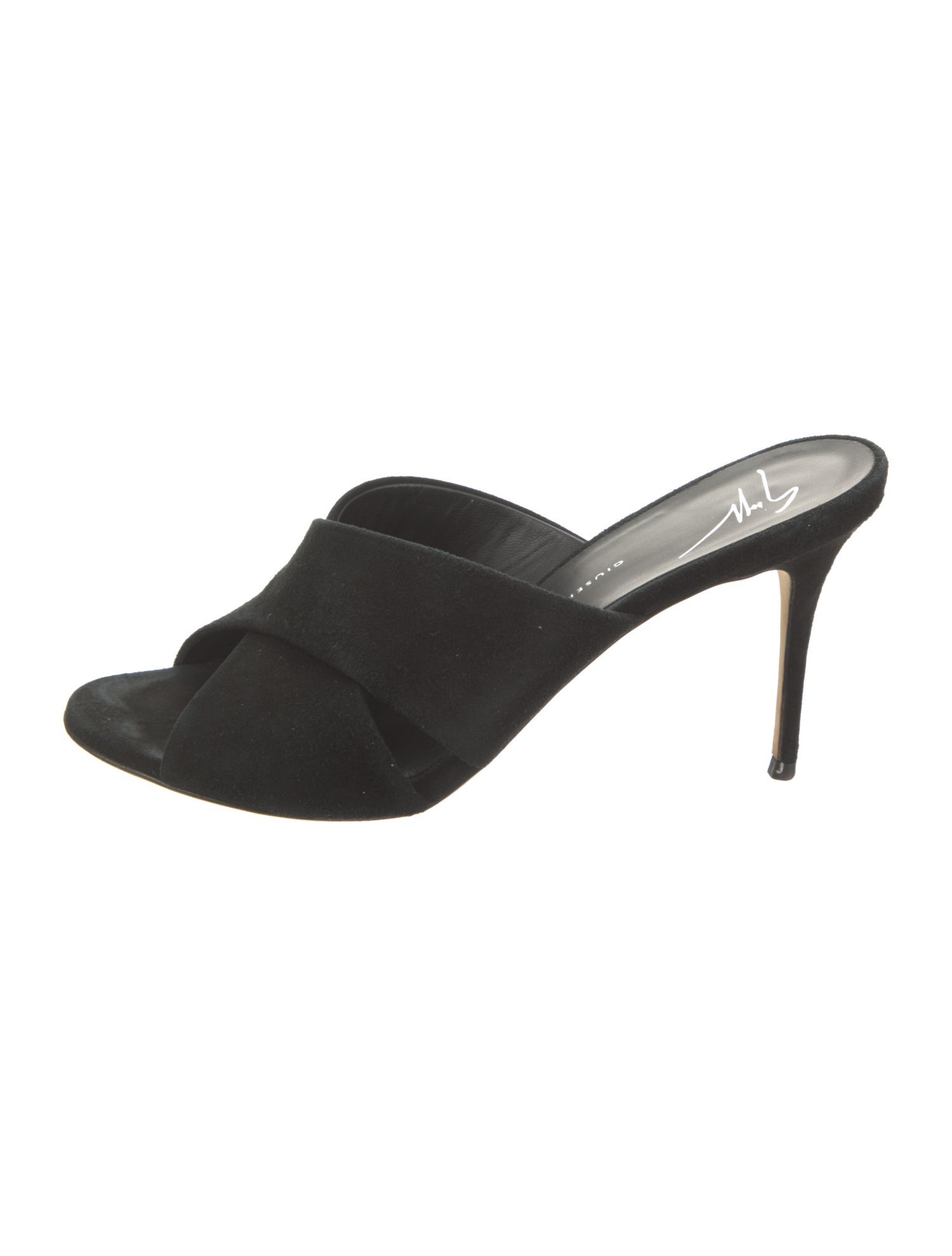 Giuseppe Zanotti Suede Slides