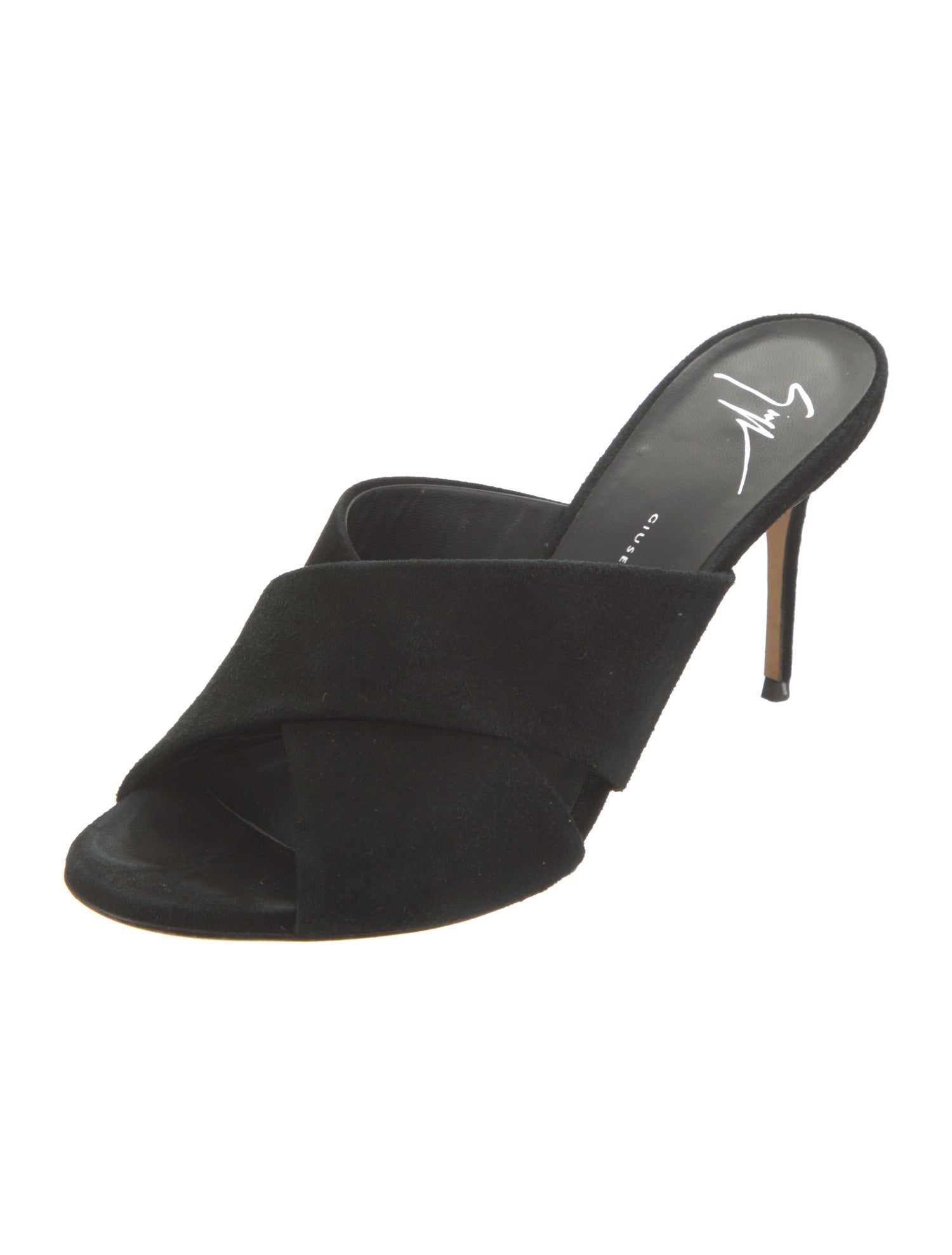 Giuseppe Zanotti Suede Slides