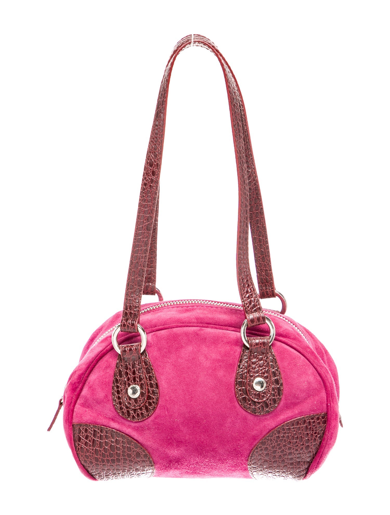 Giuseppe Zanotti Suede Shoulder Bag