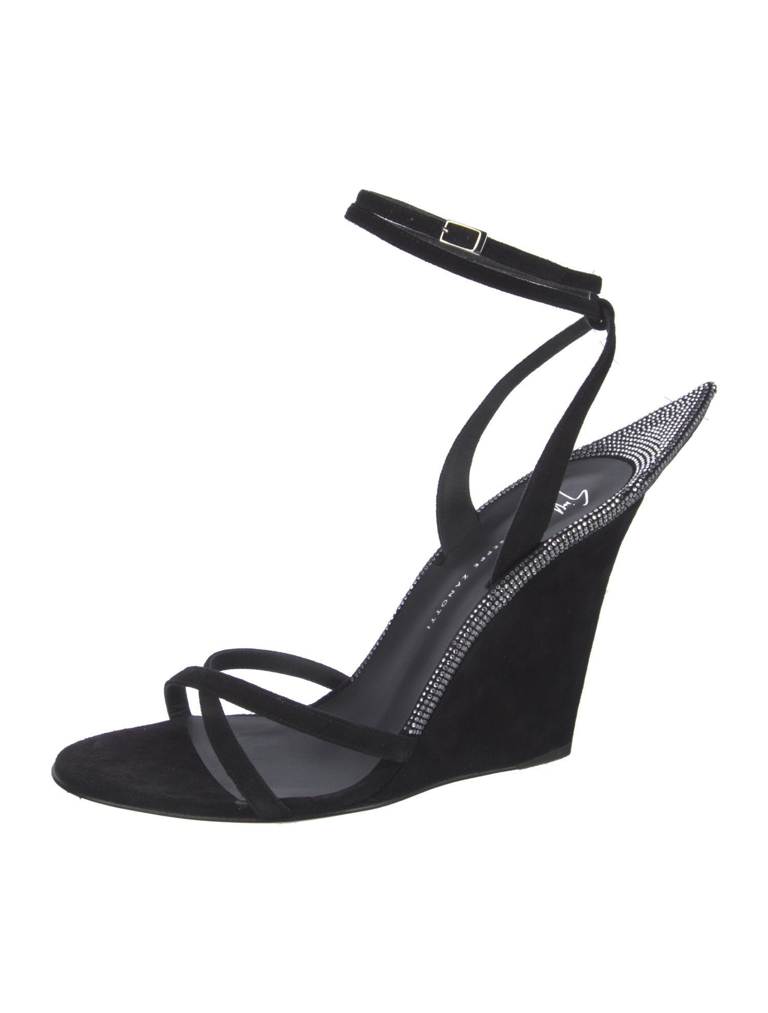Giuseppe Zanotti Suede Slingback Sandals