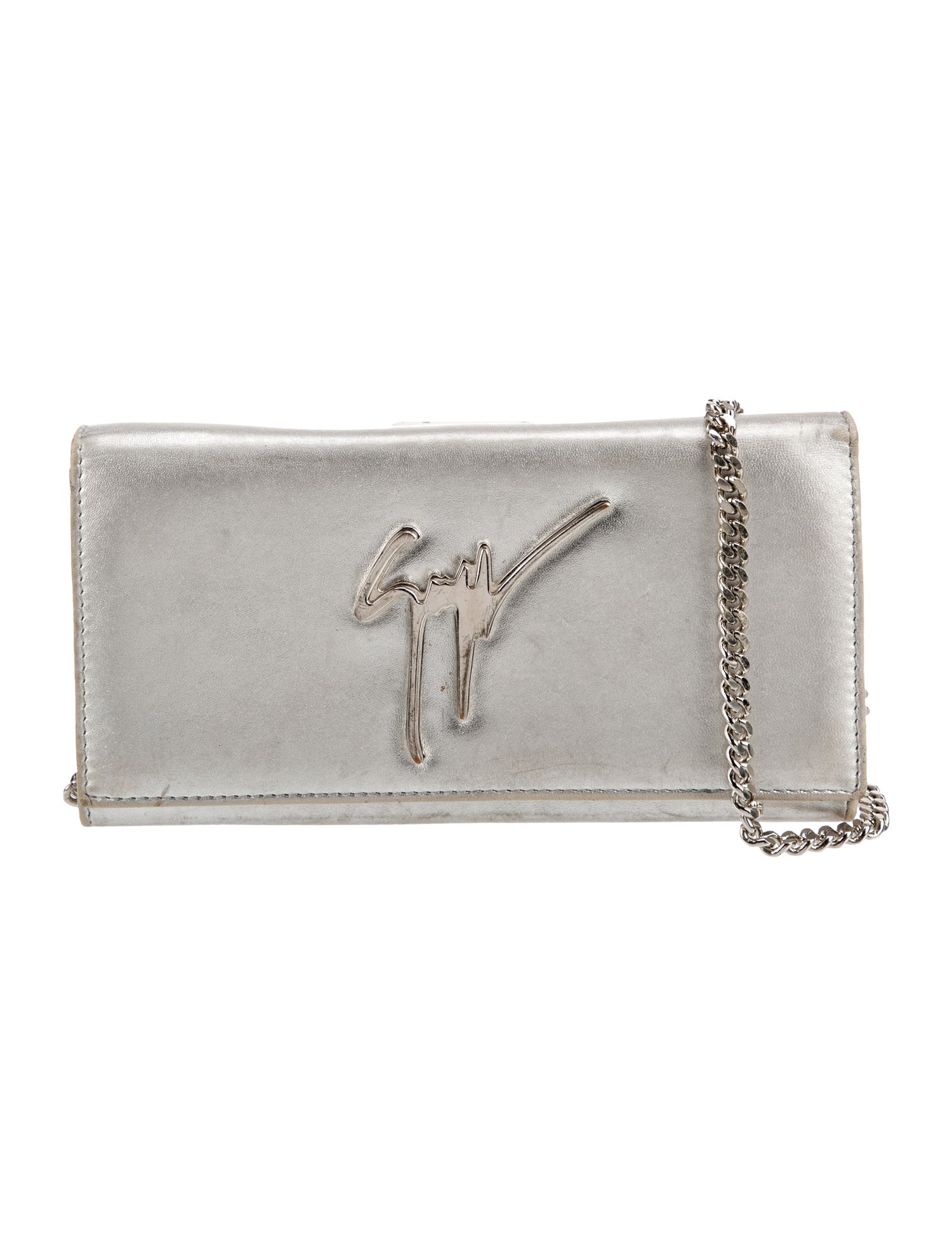 Giuseppe Zanotti Leather Clutch