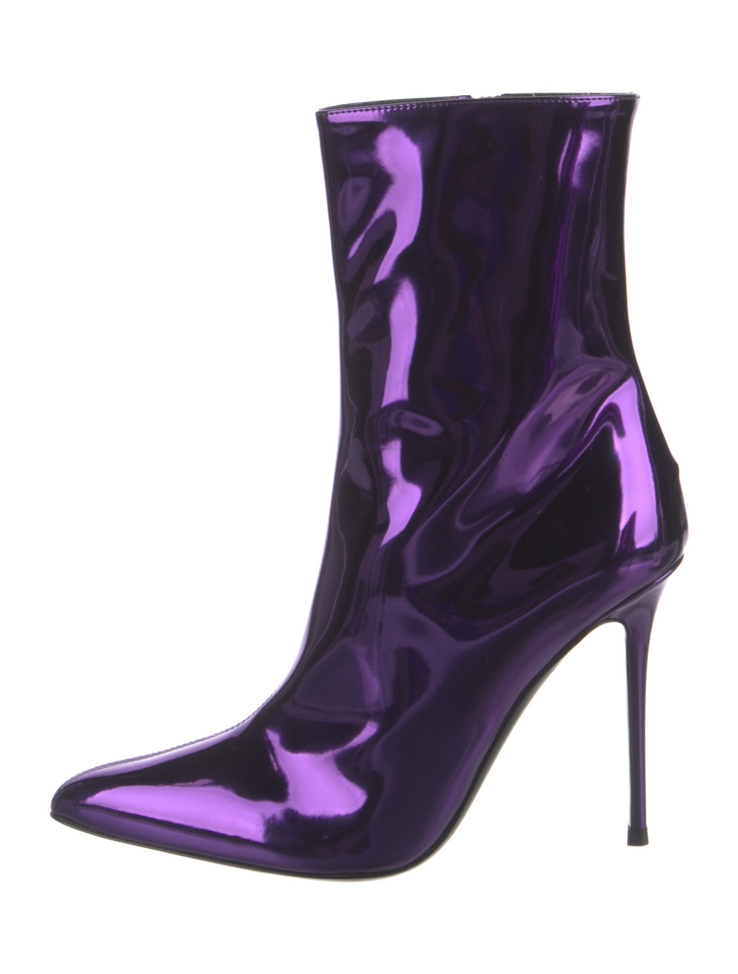 Giuseppe Zanotti Patent Leather Sock Boots