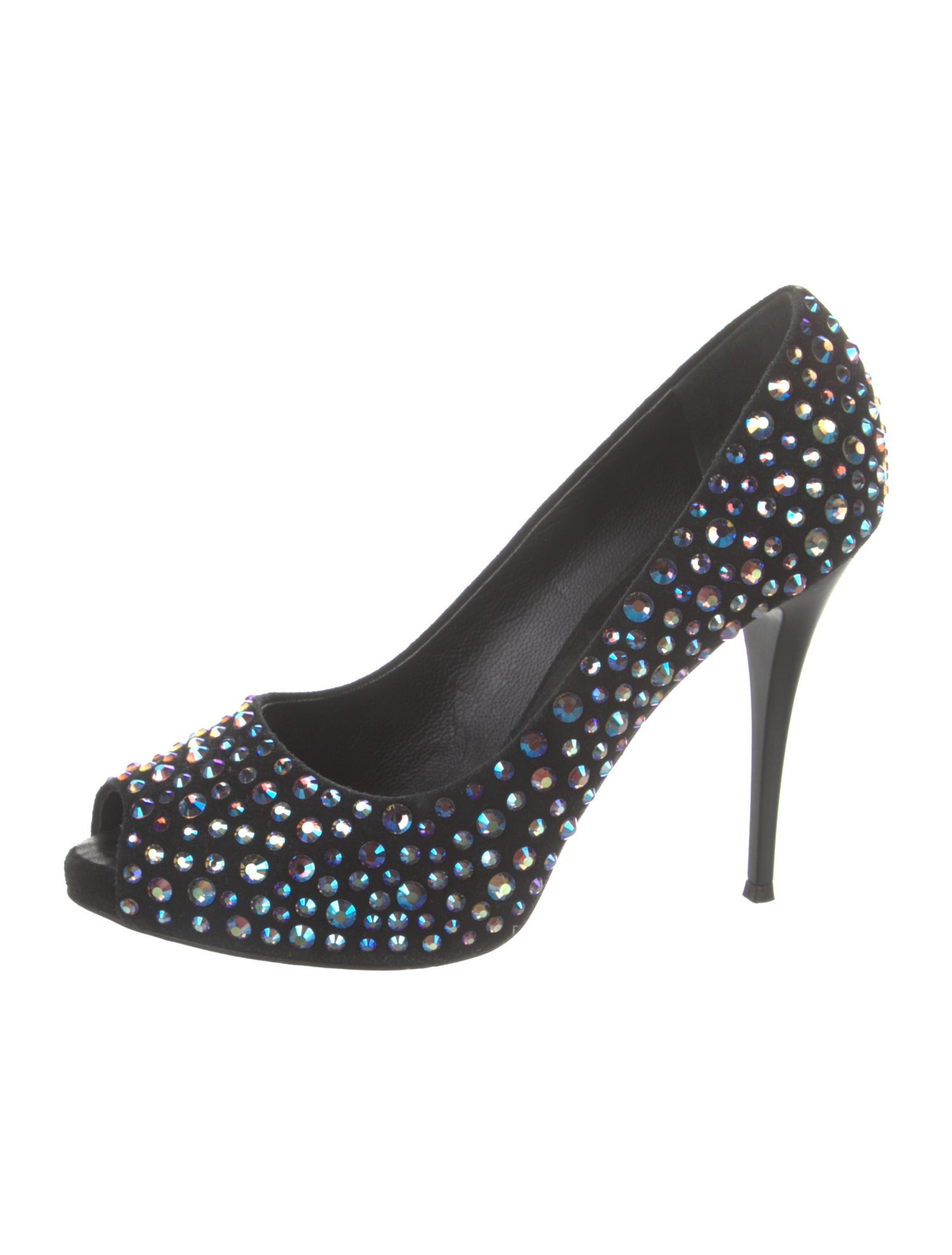 Giuseppe Zanotti Crystal Crystal Embellishments Pumps