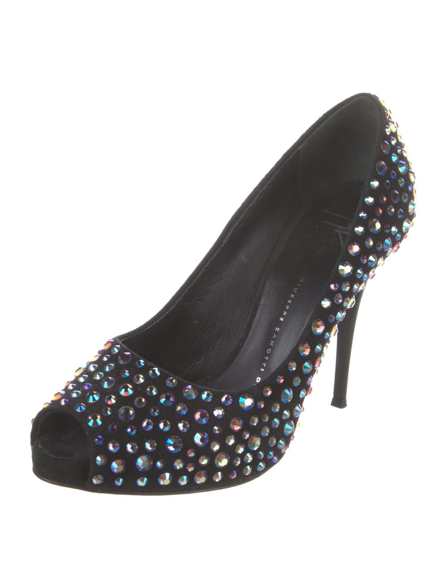 Giuseppe Zanotti Crystal Crystal Embellishments Pumps