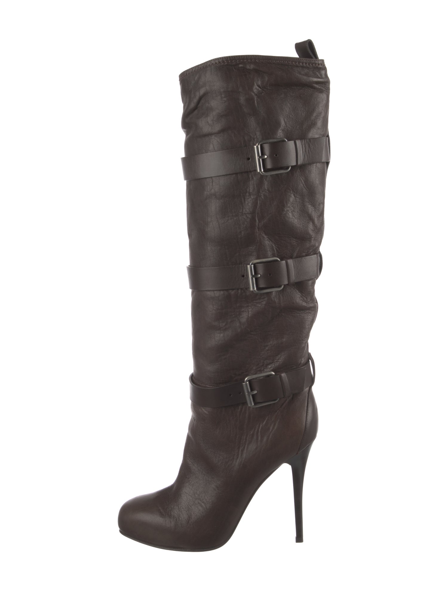 Giuseppe Zanotti Leather Lace-Up Boots