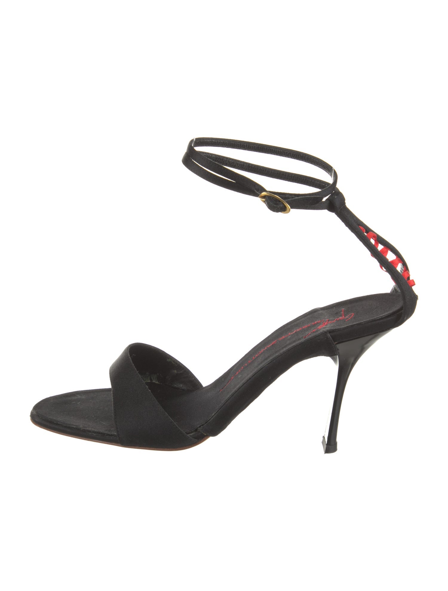 Giuseppe Zanotti Whipstitch Trim Sandals