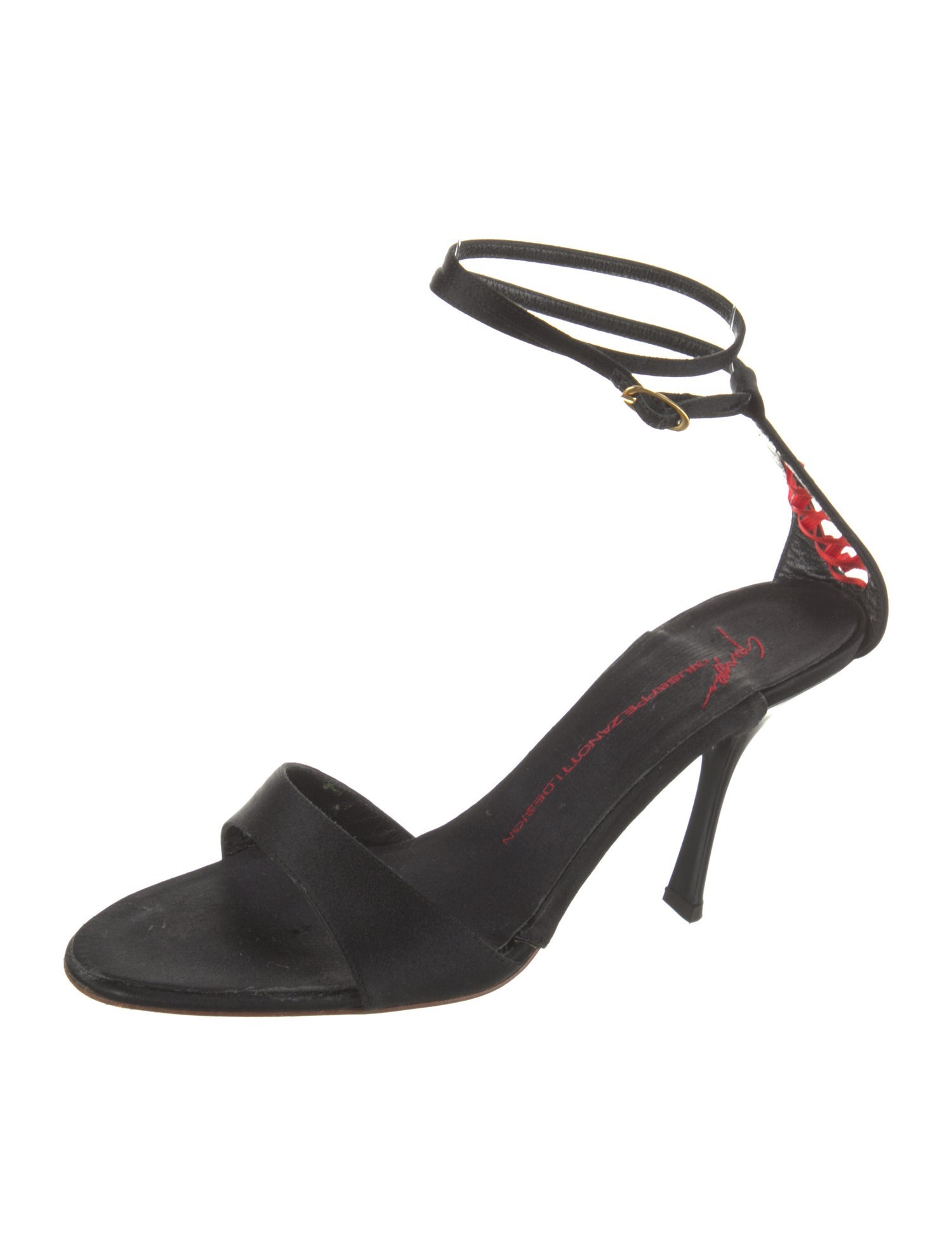 Giuseppe Zanotti Whipstitch Trim Sandals