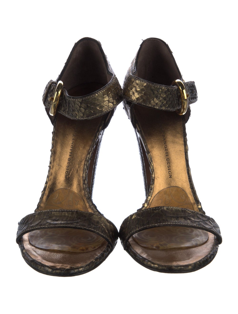 Giuseppe Zanotti Python Sandals - image 3