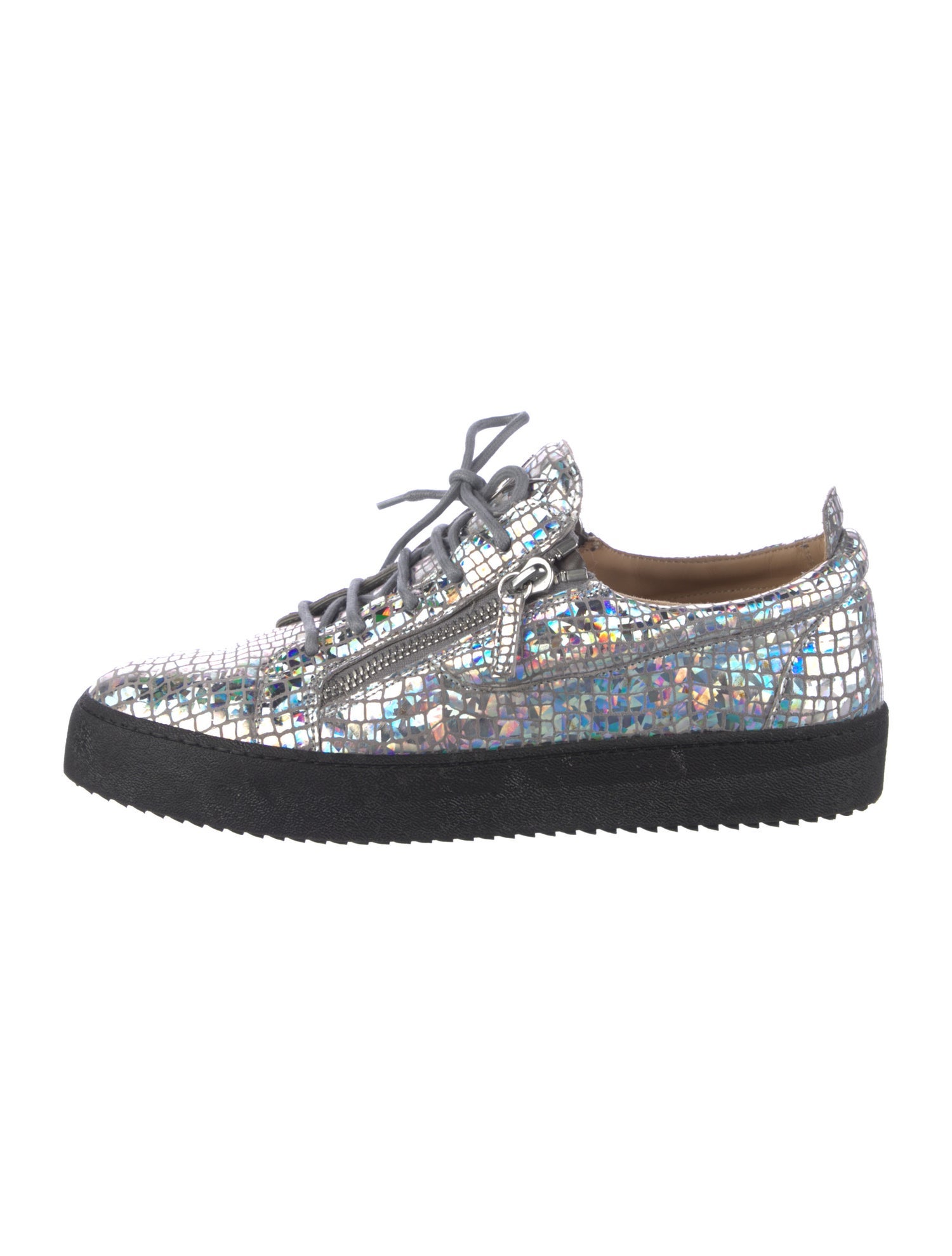 Giuseppe Zanotti Leather Printed Sneakers