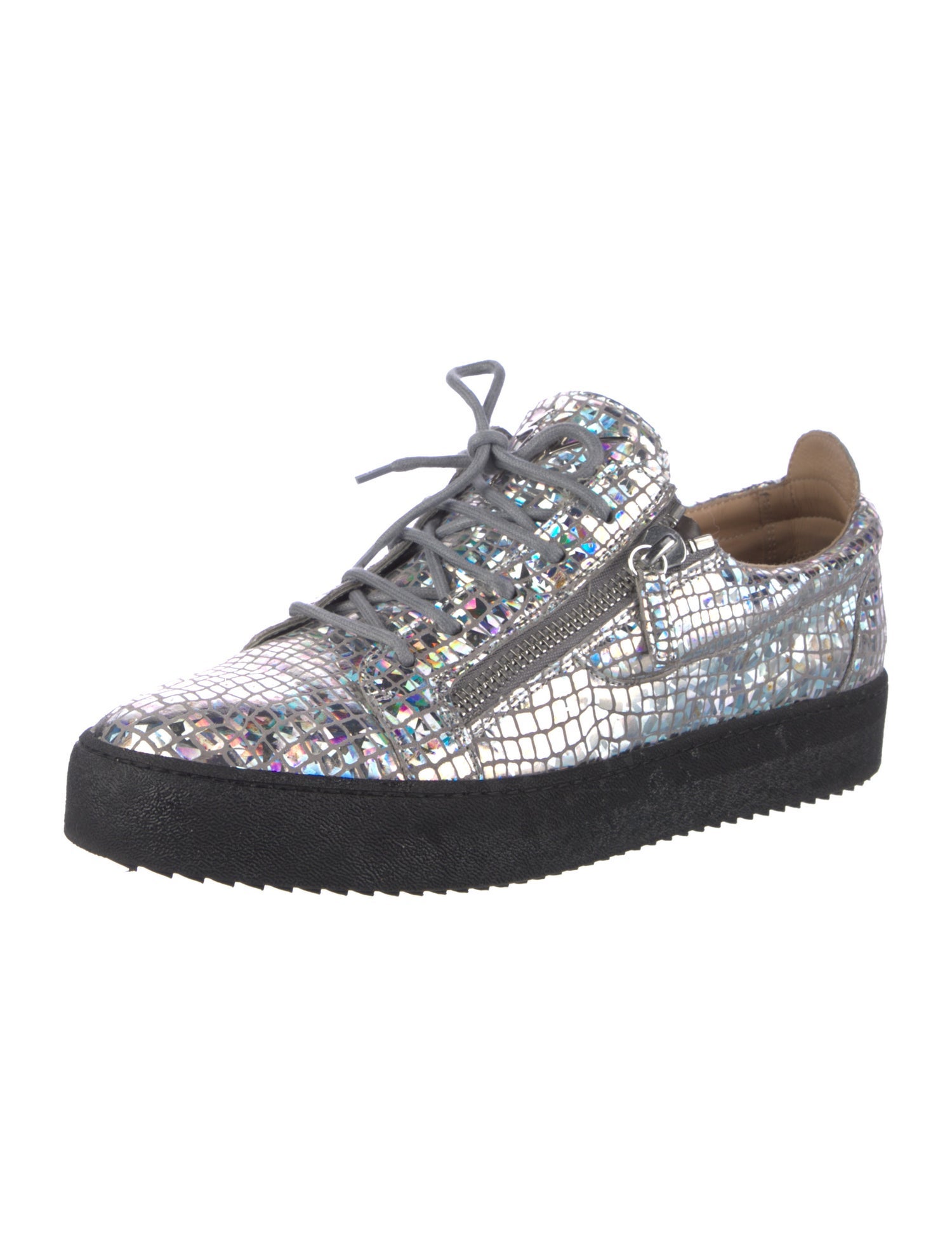 Giuseppe Zanotti Leather Printed Sneakers
