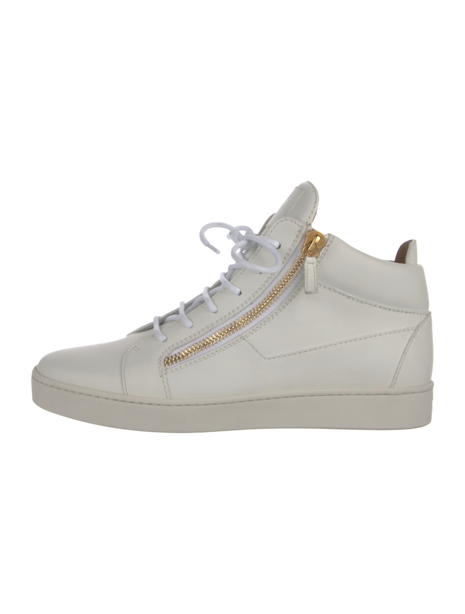 Giuseppe Zanotti Spike Accents Leather Sneakers