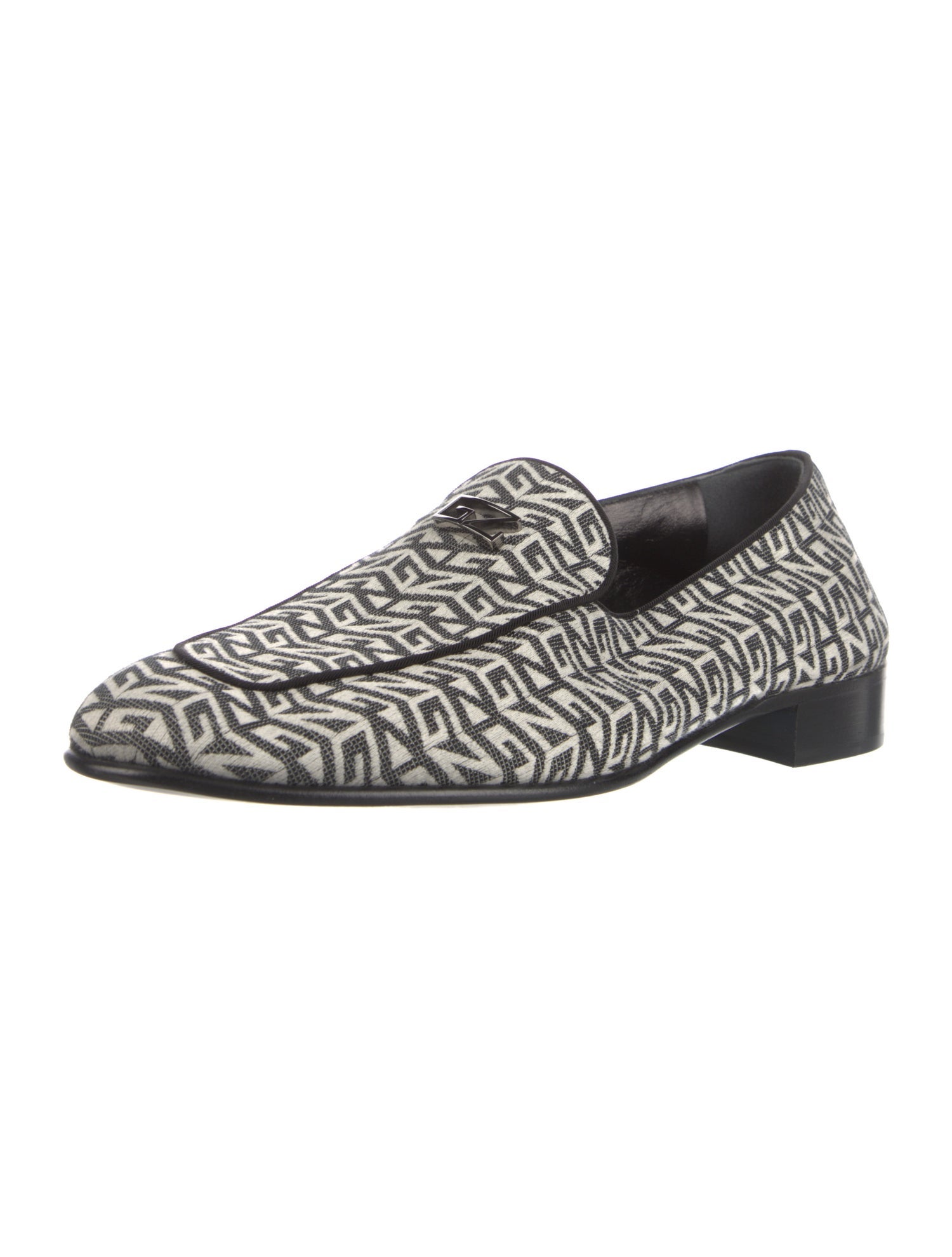 Giuseppe Zanotti Leather Patterned Slippers