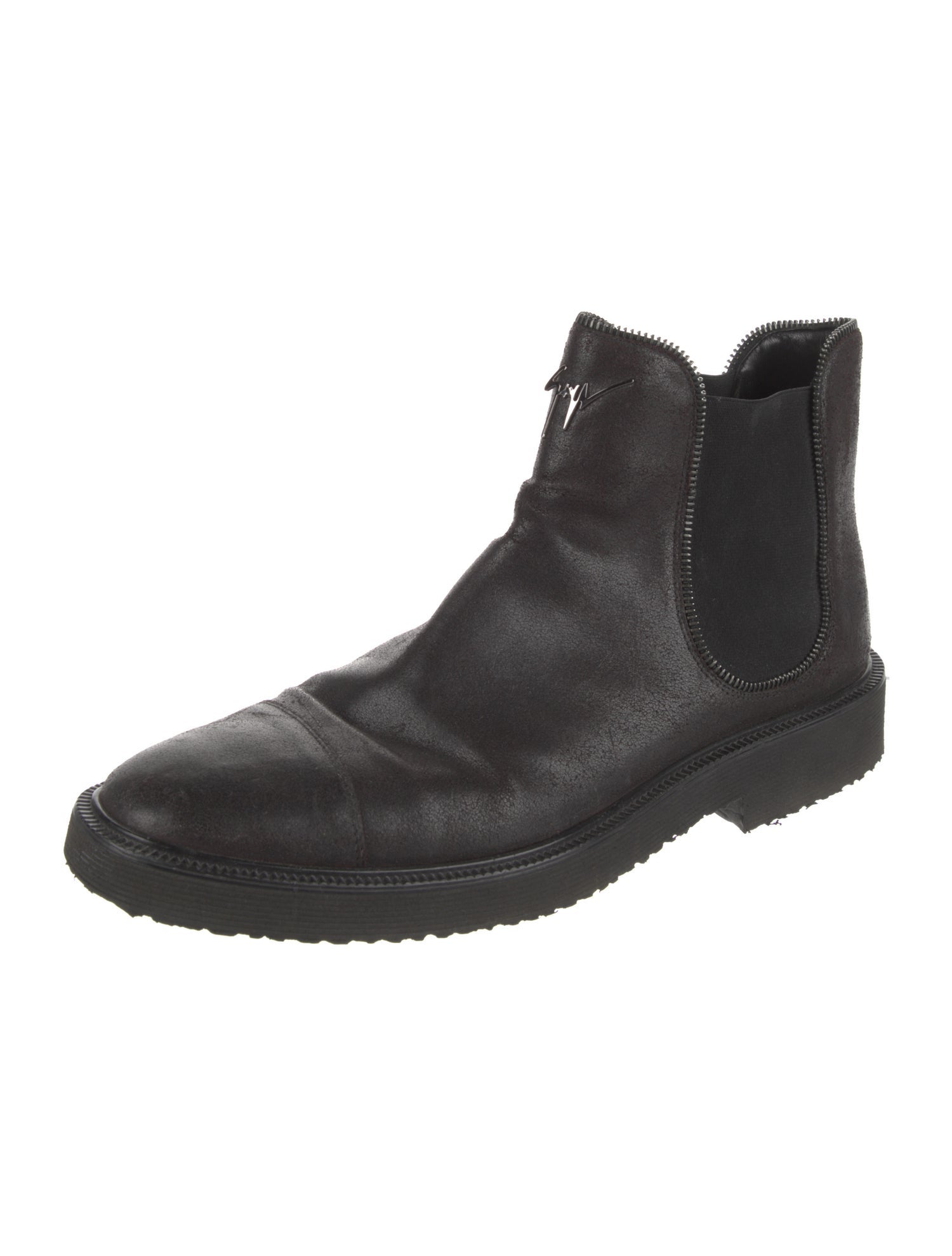 Giuseppe Zanotti Leather Chelsea Boots