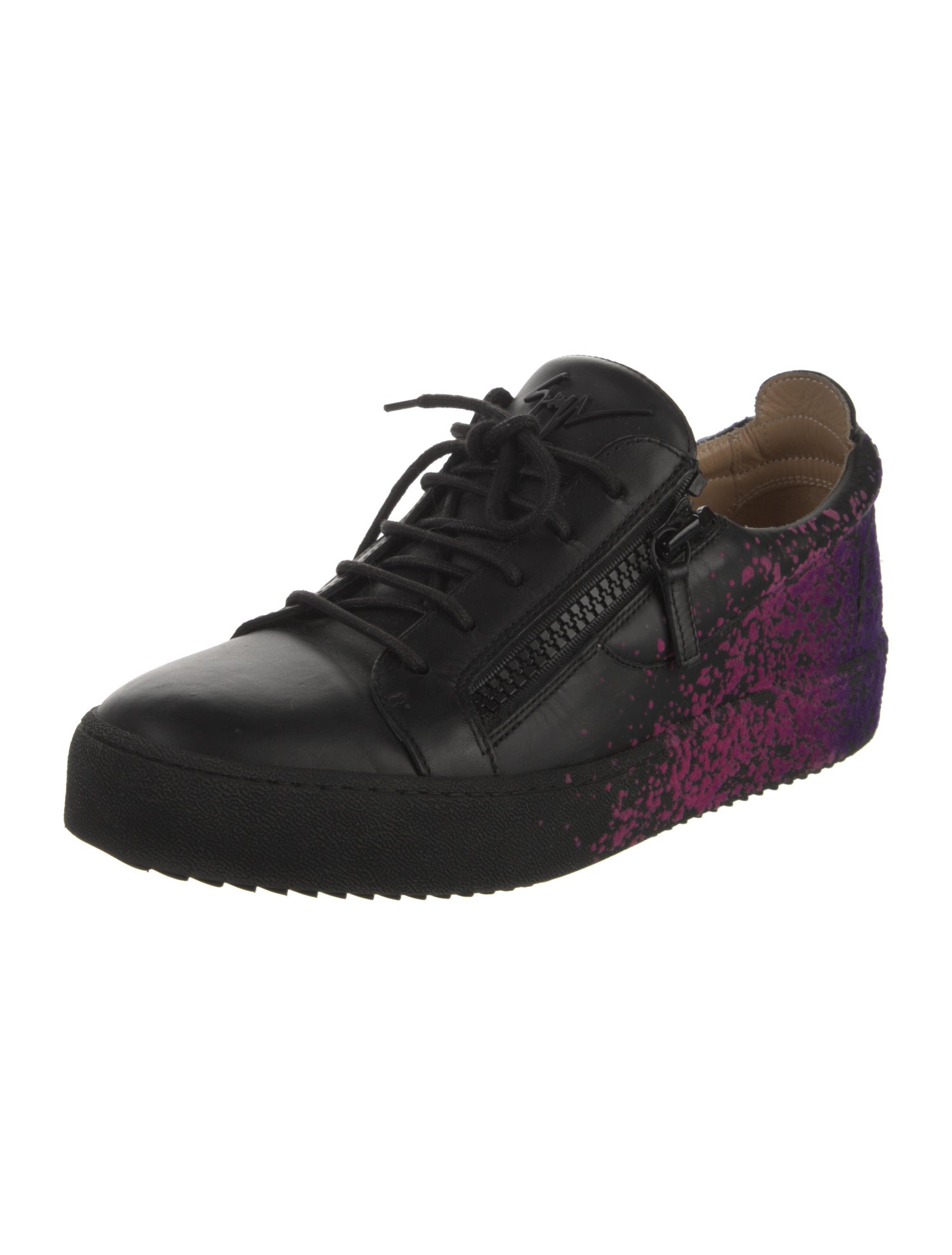 Giuseppe Zanotti Leather Printed Sneakers