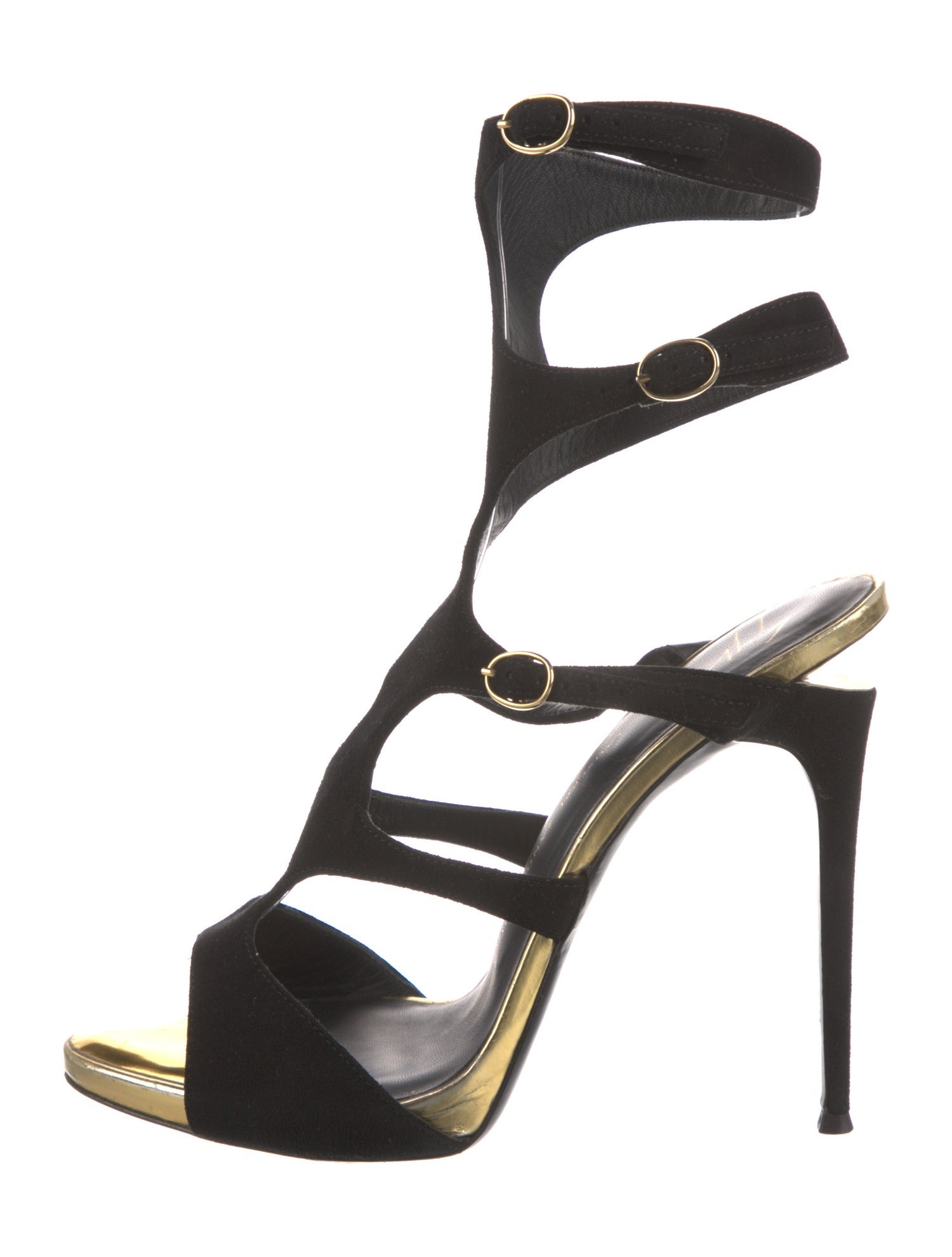 Giuseppe Zanotti Suede Gladiator Sandals