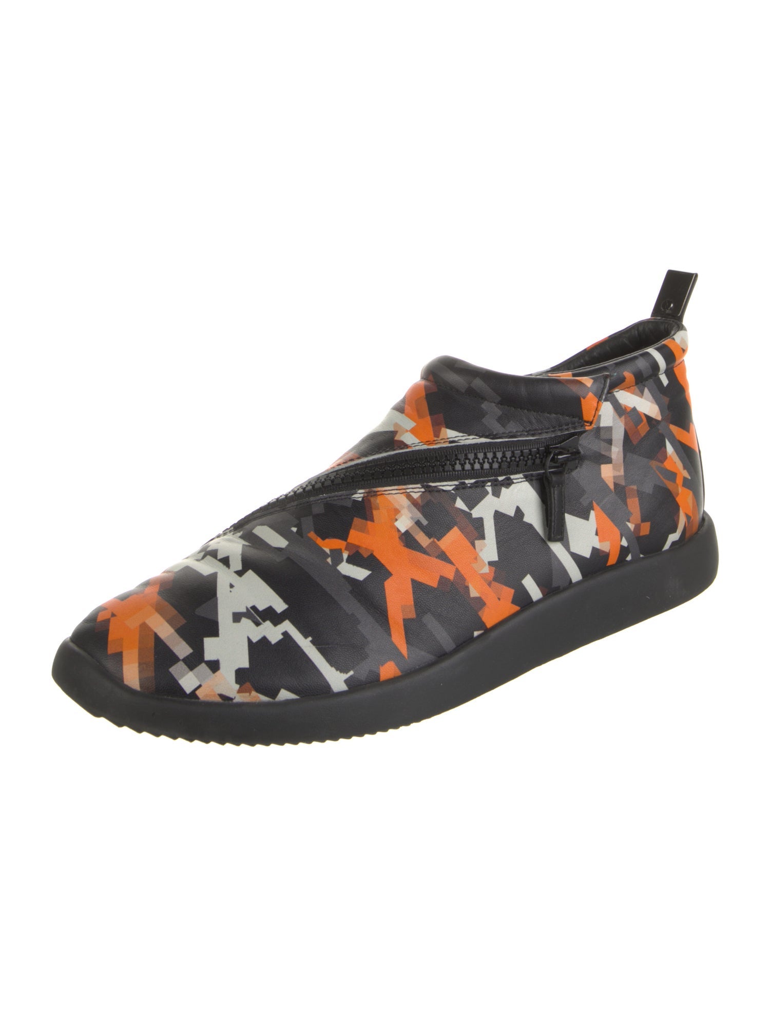 Giuseppe Zanotti Leather Printed Sneakers