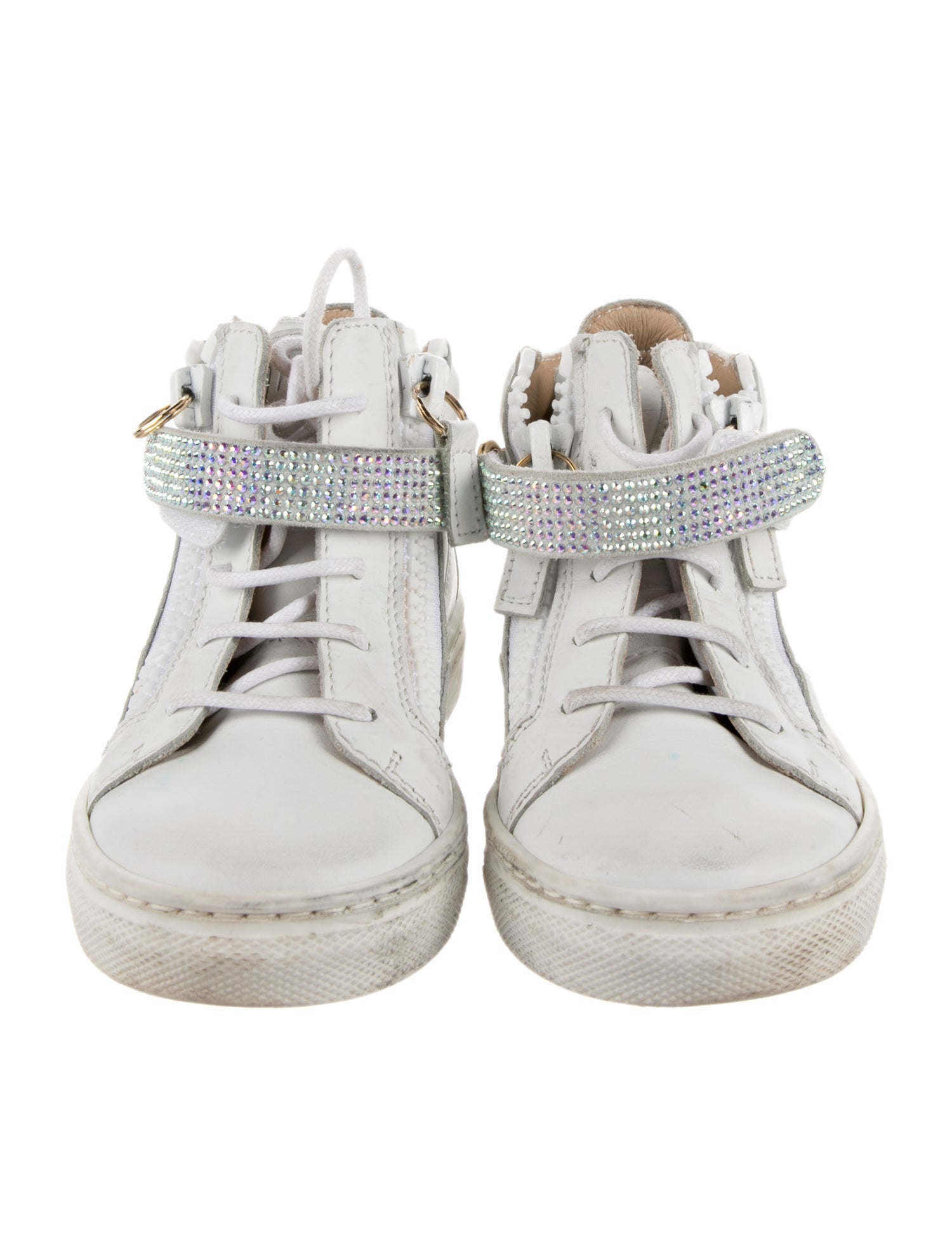 Giuseppe Zanotti High Top Leather Sneakers