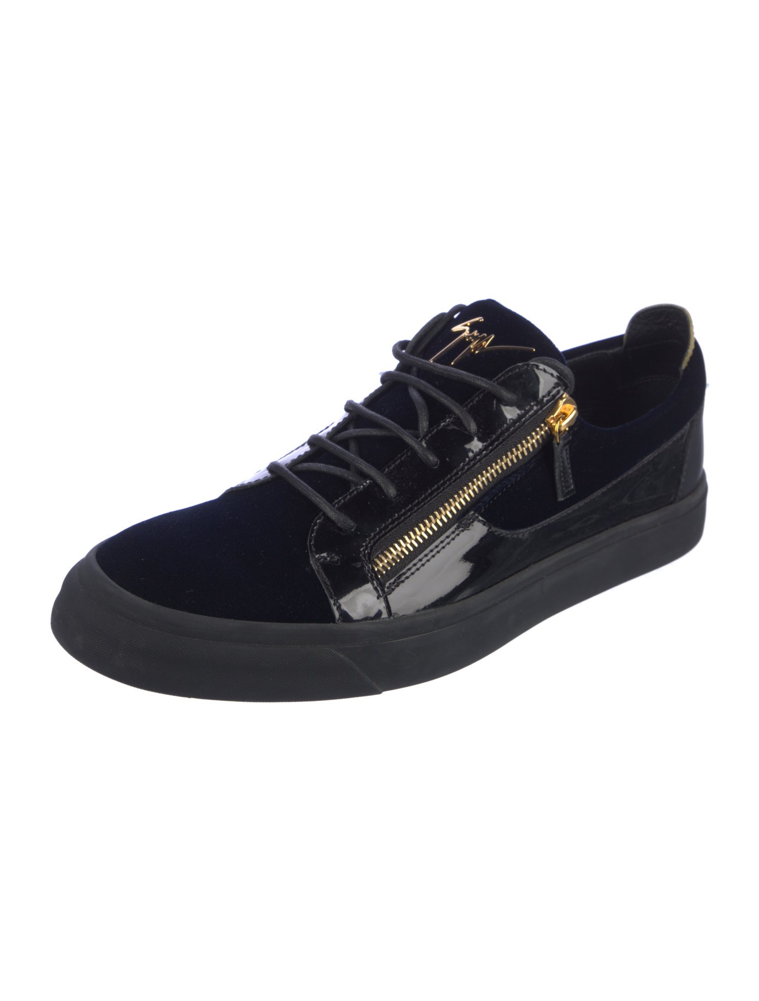 Giuseppe Zanotti Velvet Sneakers