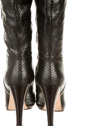 Giuseppe Zanotti Snakeskin Boots