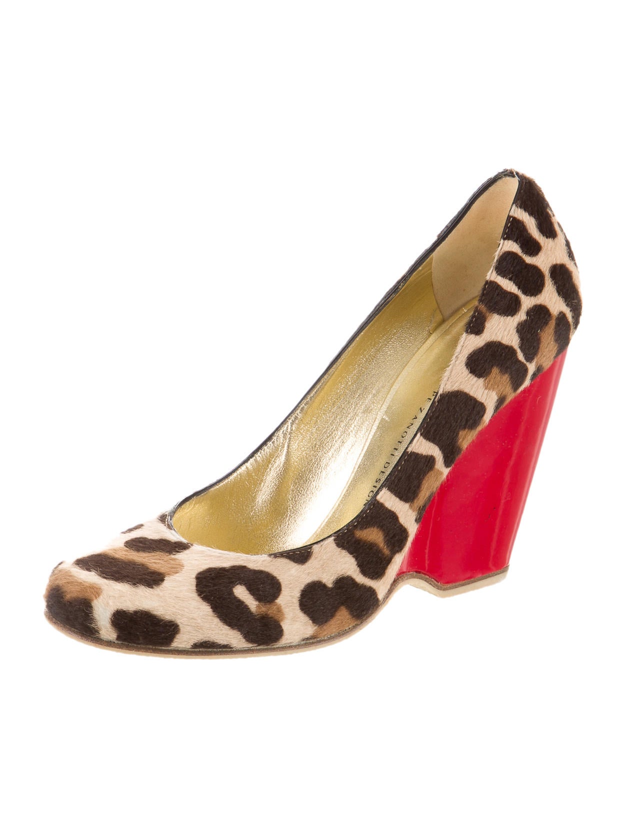 Alice + Olivia Leopard Print Wedges - Shoes - WAO60234 | The RealReal