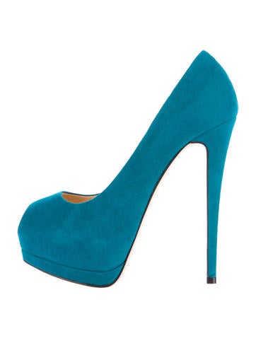 Giuseppe Zanotti Suede Platform Pumps