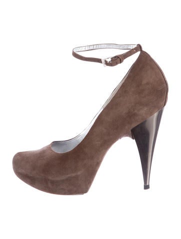 Giuseppe Zanotti Suede Platform Pumps